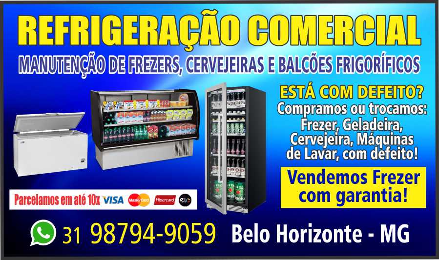 REFRIGERAÇÃO COMERCIAL em Contagem