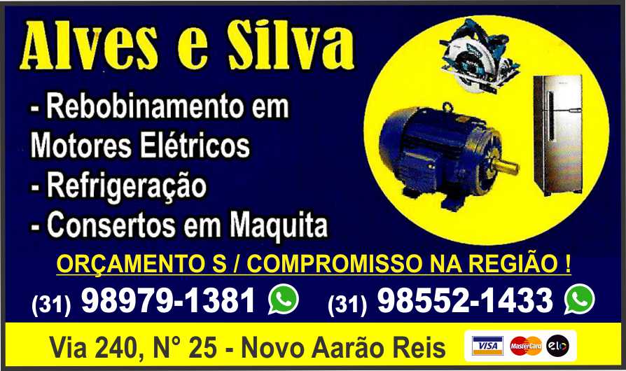 ALVES E SILVA MÁQUINAS em Contagem
